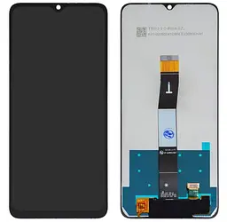 Дисплей Xiaomi Poco C55, Redmi 12C, чорний, без рамки, .