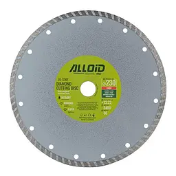 Диск алмазний відрізний Alloid Turbo 230 мм (DS-7230T) - мініатюра 2