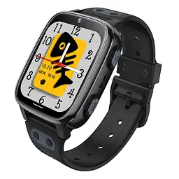 Розумний годинник-телефон для дітей Lemfo D-57 Max з GPS, 4G відеозв’язком, SIM-картою та функцією прослуховування Чорний - мініатюра 5
