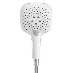 Ручний душ Hansgrohe Raindance Select E 150 3jet EcoSmart White/Chrome 26551400, Хром - мініатюра 2