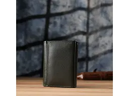 Маленький гаманець зручного формату з натуральної шкіри ST Leather 11.5х8х3 см acs0029650 - мініатюра 9