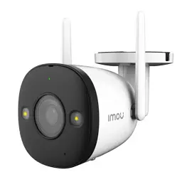 IP камера IMOU Bullet 2E IPC-K3DP-3H0WF (2.8мм) Wi-Fi, White, 3 Мп, 1/2.8", 2304x1296, f=2.8 мм, ІЧ + LED підсвічування до 30 м, MicroSD (512 Гб), -30°C ~ +60°C, IP67, H.265, H.264, Wi-Fi, LAN, мікрофон