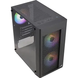 Корпус для ПК AeroCool Hexform-G-BK-v2 Black 600W (ACCX-PV38004.11) - мініатюра 3