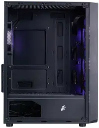 Корпус 1stPlayer FD3-M-BK-4F7 ARGB Black - мініатюра 4