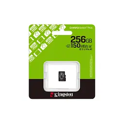 Карта пам'яті Kingston 256GB microSDXC class 10 UHS-I U1 V10 A1 Select Plus (SDCS3/256GBSP) - мініатюра 3