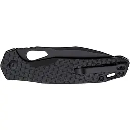 Ніж CJRB Frack Чорний Blade, AR-RPM9, Steel handle Frag pattern - мініатюра 4