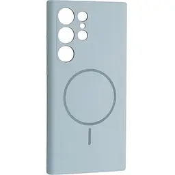 Чохол DK Luxury Silicone Case with MagSafe для Samsung Galaxy S25 Ultra Sky Blue [132172]