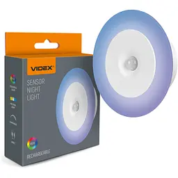 LED Світильник акумуляторний з датчиком руху VIDEX (VL-NL114W-G)