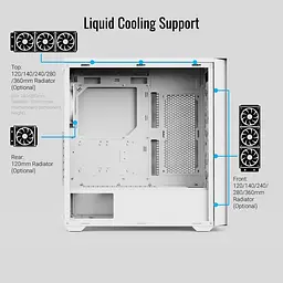 Корпус AeroCool D502A-G-WT-v1 White (ACCM-DS02043.21) [146673] - мініатюра 10