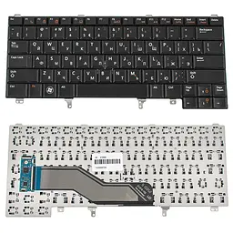 Клавіатура для ноутбука DELL (Latitude: E5420, E6320, E6330, E6430) rus, black, без джойстика - мініатюра 2