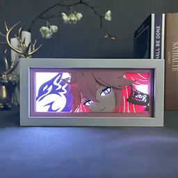 Світильник нічник 3D Геншин Імпакт Яе Міко Genshin Impact Yae Miko 20 см NL3D GI YM - мініатюра 2