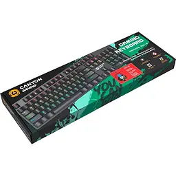 Клавіатура Canyon GK-4 Deimos (Blue switches) USB Black (CND-SKB4-US) - мініатюра 3