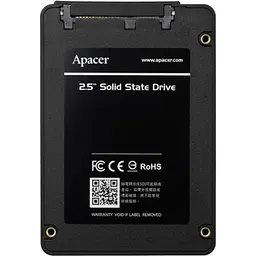 Накопичувач SSD Apacer AS340 Panther 2.5" SATAIII TLC 120GB (AP120GAS340G-1) - мініатюра 2