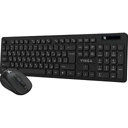 Комплект клавіатура та миша Vinga KBSW-100 Black - мініатюра 2