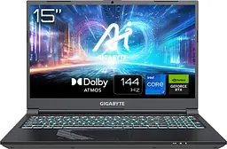 Ноутбук GIGABYTE G5 KF 2024 (15.6 1920x1080, Intel Core i7-13620H, 32 Gb, 1 Tb, RTX 4060, Win11, вживаний) Iron Gray (G5 KF5-H3KZ354KH_)