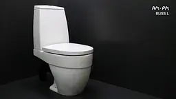 Унітаз-компакт AM.PM Bliss L C538607SC з кришкою Soft Close, Білий - мініатюра 2