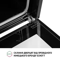 Духова шафа електрична Perfelli Diamond 6D8L BIANCO - мініатюра 5