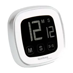 Таймер кухонний Technoline KT400 Magnetic Touchscreen White (KT400) - мініатюра 3