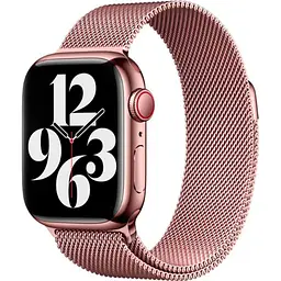 Ремінець DK Metallic Band Milanes Loop Magnetic для Apple Watch 38mm Rose [47169]
