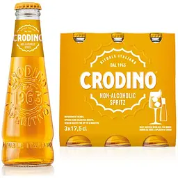 Набір напій безалкогольний аперитивний Crodino 0.175 л х 3 шт.