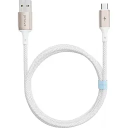 Кабель Proove Dense Metal USB-A to Micro-USB 1m White (CCDM20001302) [130313] - мініатюра 2