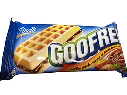 Бельгійська вафля GooFree з какао та горіховим кремом 50 г (5999560730036)
