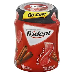 Trident cinnamon 50 sticks