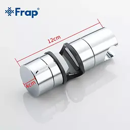 Тримач лійки для душу системи Frap F30-3, Хром - мініатюра 4