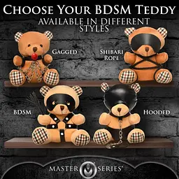Іграшка плюшевий ведмідь Master Series Rope Teddy Bear Plush - мініатюра 5