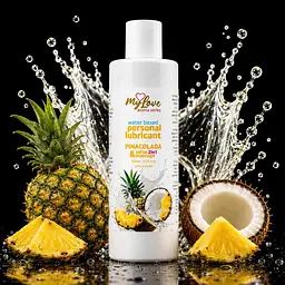 Універсальний лубрикант і масажний гель MyLove Aroma Series Pinacolada 300 мл - мініатюра 2