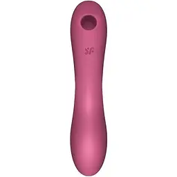 Вакуумний стимулятор із вібрацією Satisfyer Curvy Trinity 3 - мініатюра 3