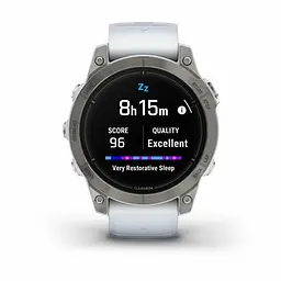 Смарт-годинник Garmin Epix Pro Gen 2 Sapphire 47mm Titanium w. Whitestone Band (010-02803-20/21) - мініатюра 8