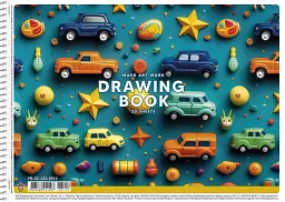 Альбом для малювання Школярик Make Art Work 20 аркушів (PB-SC-020-8512)