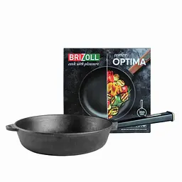 Сковорода чавунна Brizoll Optima O2660 26 см - мініатюра 9