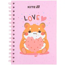 Блокнот на спіралі картонна обкл. А5 80 арк. кл. Cute 3
