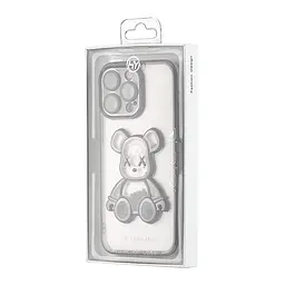 Чохол Shining Bear Case Protected Camera iPhone 14 Pro Max Black - мініатюра 2