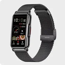Смарт-годинник Lemfo H80 PRO з тонометром Black (SW0001LH80PB) - мініатюра 4