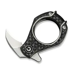 Ніж складаний кишеньковий Civivi Pyrus, (1.6 см) 14C28N / Carbon Fiber темно-сірий - мініатюра 4