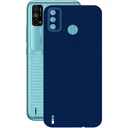 Защитная пленка StatusSKIN для Tecno Spark Go 2021 Корпус Винил Синий металлик