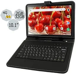 Планшет-телефон Hoozo S 232 LTE 2/32 4G Black + Чохол-клавіатура - мініатюра 2