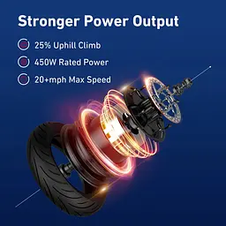 Електросамокат NIU KQi3 MAX Space Gray 9,5", 450(900)W, 13Ah, 65km, 25km/h, 25%, App, 21 kg (K3T331B3E11) - мініатюра 6