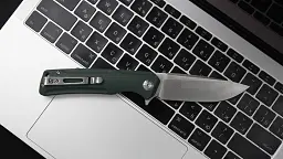 Ніж складаний Firebird D2 88 мм зелений G10 - мініатюра 8