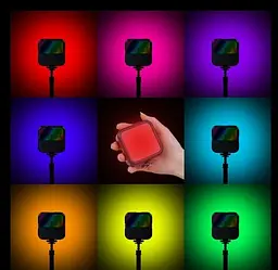 Студійна LED лампа WL-R1,23000-7000K, освітлення для зйомки, RGB підсвічування - мініатюра 6