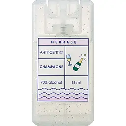 Антисептик-спрей для рук Mermade Champagne, 16 мл (MRA0006S)