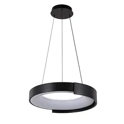 Люстра стельова LED Levistella 781P3167 (500) BK, 74W, регульована температура кольору, чорний, сучасний стиль