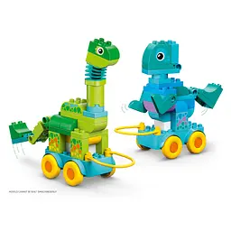 Конструктор LEGO DUPLO Town Динозаври на колесах 3в1 108 деталей (10451) - мініатюра 8