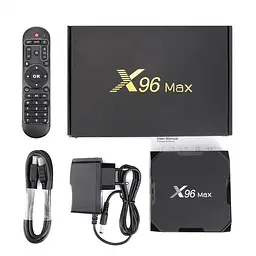 Смарт приставка TV Box X96 Max S905 4/32gb Android 9.0 - мініатюра 3