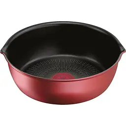 Сковорода Вок із серії Tefal Ingenio Unlimited Wok 22 см., із шестишаровим титановим антипригарним покриттям Titanium 6Х