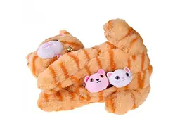 Інтерактивна іграшка Кішка з кошенятами, WToys (руда)