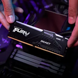 Пам'ять ПК DDR5 32GB KIT (16GBx2) 5600 FURY Beast RGB Kingston teh0014326 - мініатюра 8
